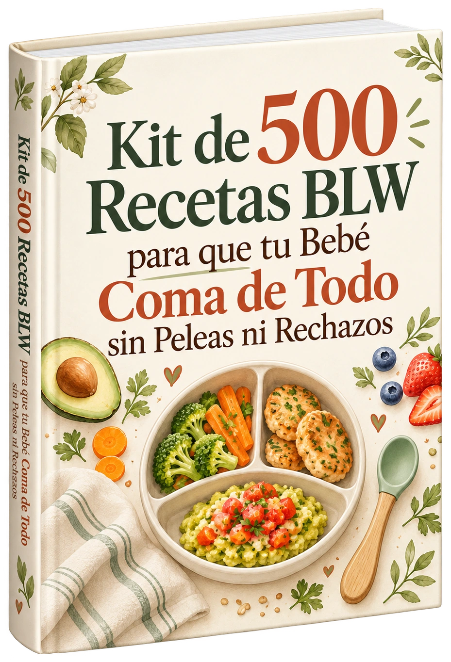Kit de 500 Recetas BLW