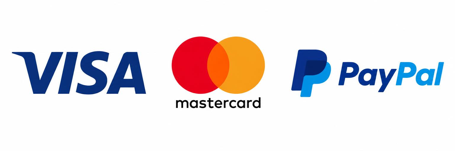 Métodos compatibles con Hotmart: Visa, Mastercard y PayPal